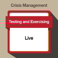 [CM] Definition of a Live Crisis Management Exercise
