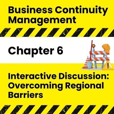 [BCM] [IOSH] [C6] Interactive Discussion: Overcoming Regional Barriers
