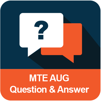 [MTE] [Aug 2025 Q&A] Questions Asked and Answered During MTE