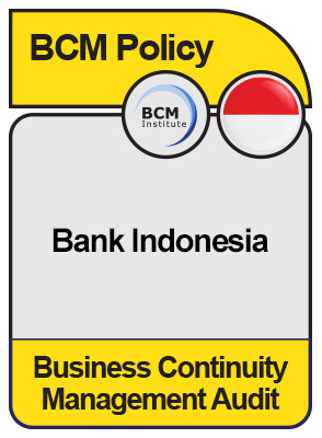 [BI] BCM Policy Issued by the Bank Indonesia