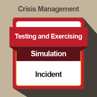 [CM] Definition of an Incident Crisis Management Live Exercise