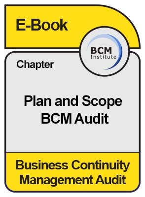 [Audit] eBook Chapter 3: Planning and Scoping the BCM Audit