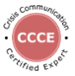 CCCE Crisis Communication Certified Expert Certification (Size 75)