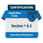 Certification Application Form Section 1 and 2