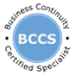 BCCS Business Continuity Certified Specialist Certification (Size 75)