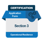 Certification Application Form Section 3