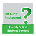 OR Implement Phase Questionnaires: Identify Critical Business Services